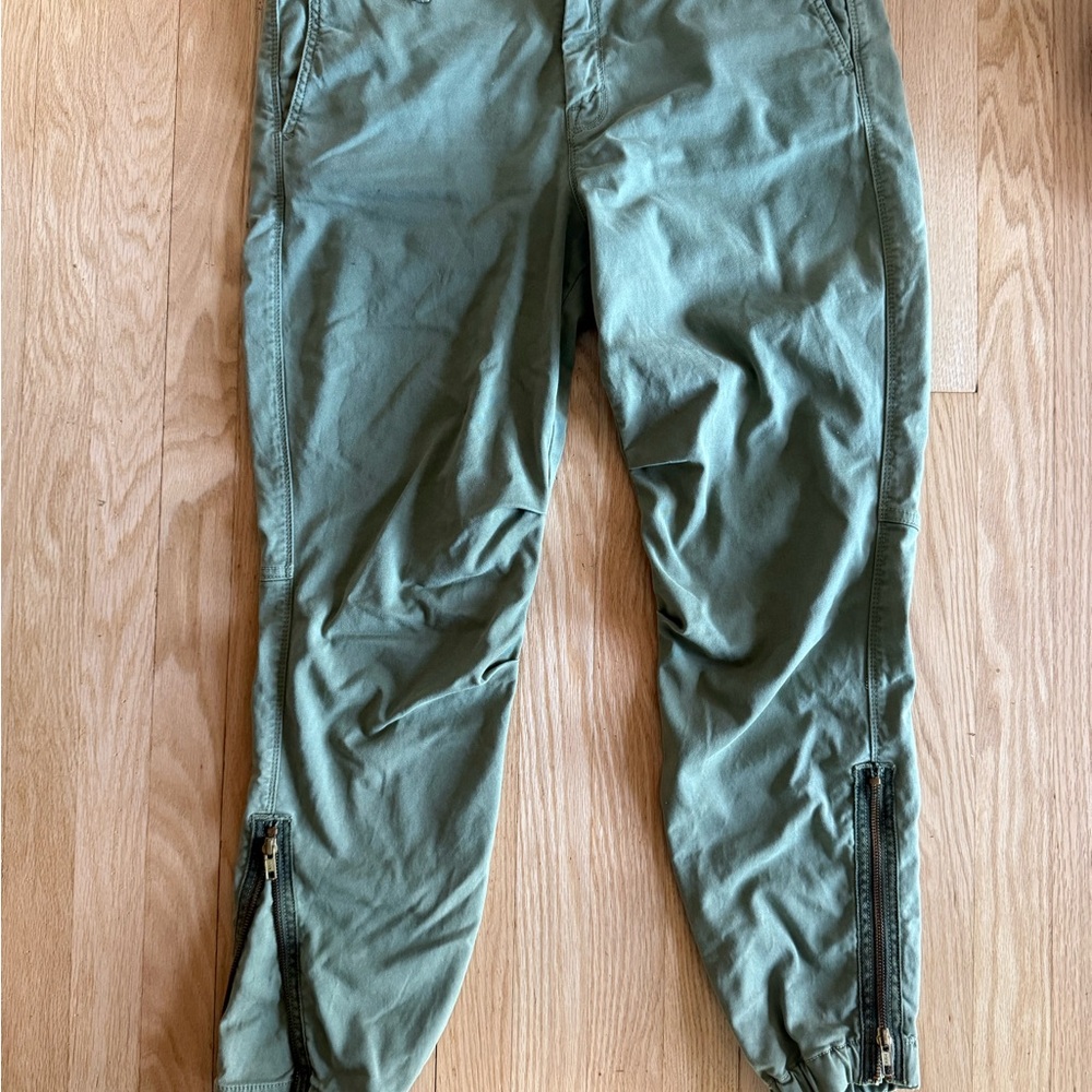 MOTHER Olive Green Cargo Pants